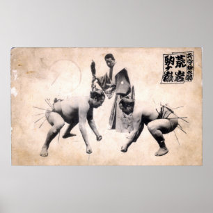 Poster Sumo Wrestlers