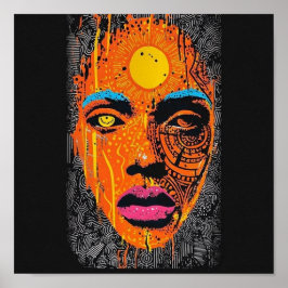 Poster Sun and Moon