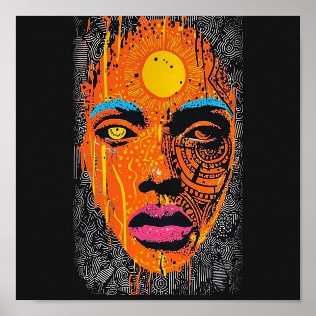 Poster Sun and Moon (Devant)