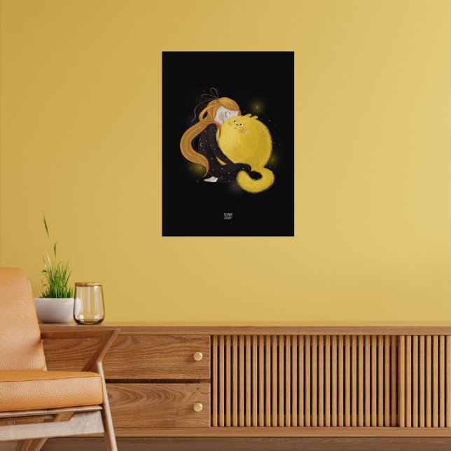 Poster SUN CAT par Alexandra Dikaia (Salon 2)