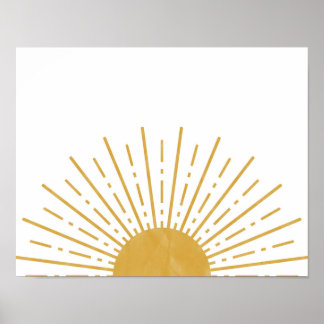 Poster Sun, Impression Sun Art, Art Sun Wall, Art 
