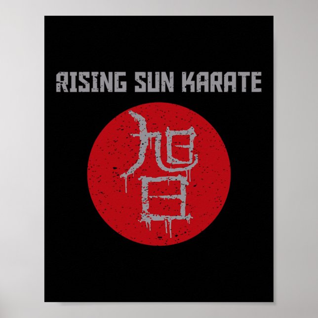 Poster Sun Kanji levant (Devant)