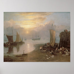 Poster Sun Rising Through Vapour