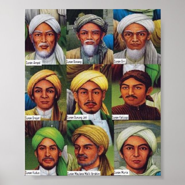 Poster Sunan wali Allah s.w.t. (Devant)