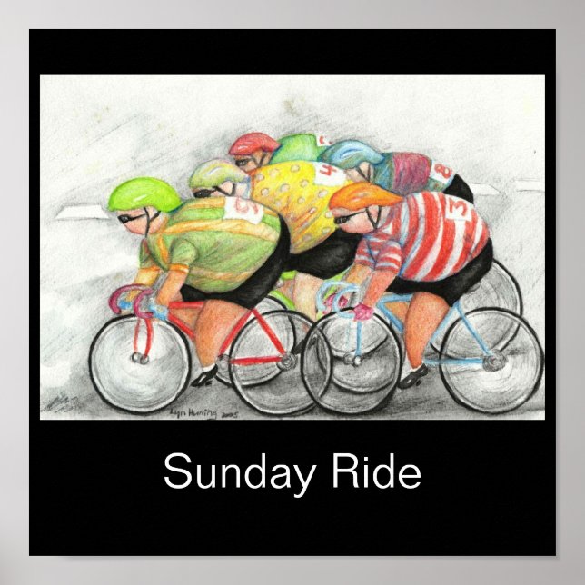 Poster Sunday Ride (Devant)
