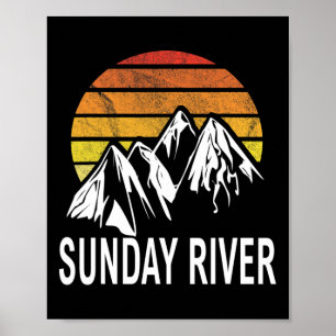 Poster Sunday River Newry Maine Nouvelle-Angleterre Usa S