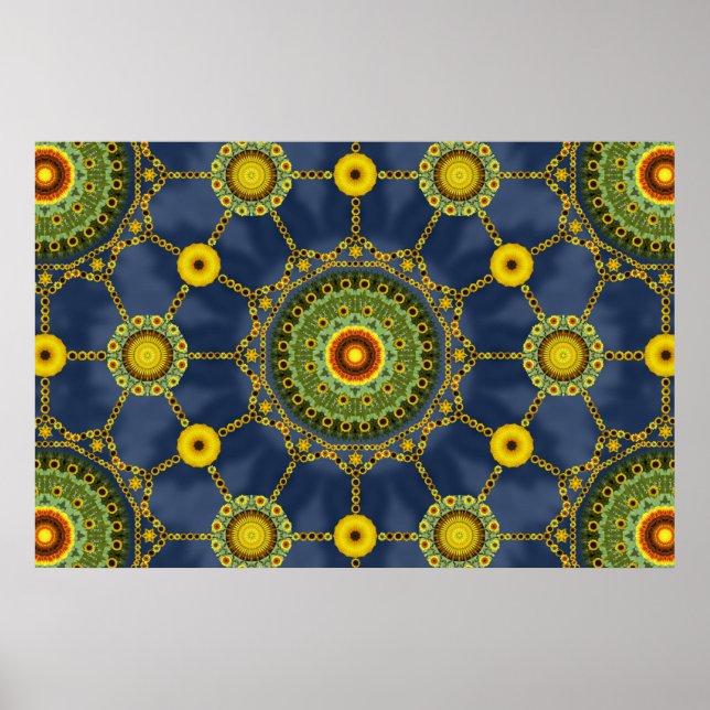 Poster Sunflower Array 1 (Devant)