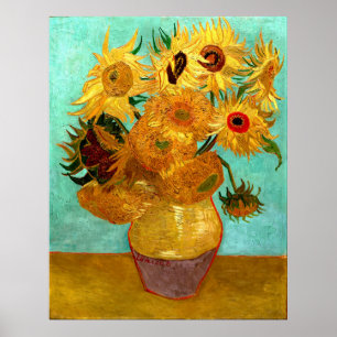 Poster Sunflowers hollandais vintage par Vincent van Gogh