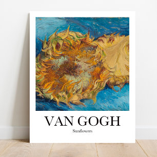 Poster Sunflowers par Vincent Van Gogh