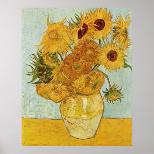 Poster Sunflowers, Van Gogh