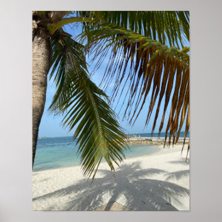 Poster Sunny Beach aux Bahamas