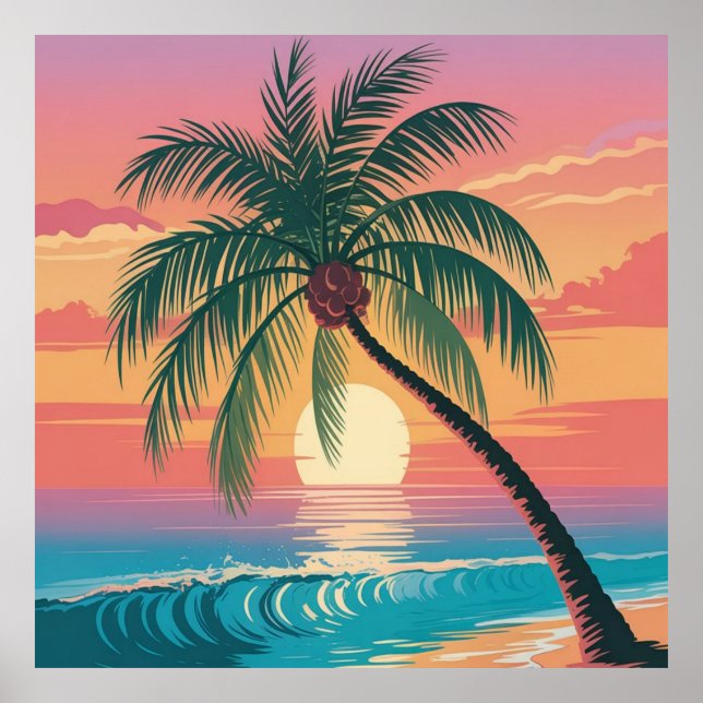 Poster Sunny Vibes (Devant)