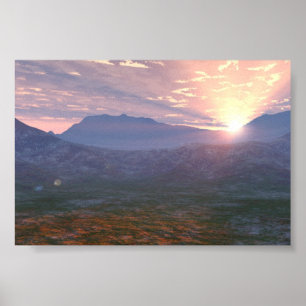 Poster Sunrise Apache