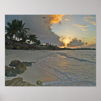 Poster Sunrise d'Aruba