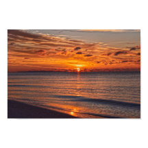 Sunrise de l'île Dauphin, Alabama