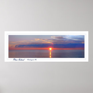 Poster Sunrise de Plum Island