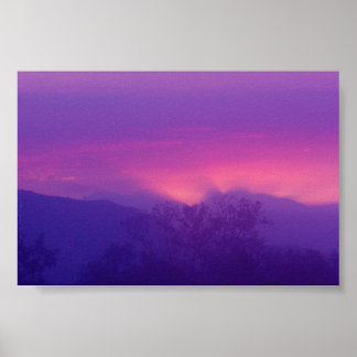 Poster Sunrise Over LA