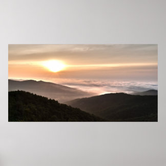 Poster Sunrise Shenandoah