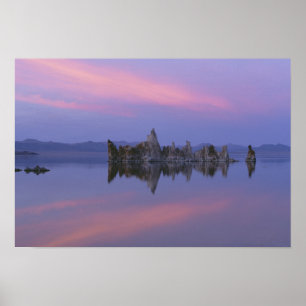 Poster Sunset at Mono Lake, CA.
