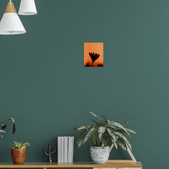 Poster Sunset Bloom: The Silhouette of Dusk (Salon 1)