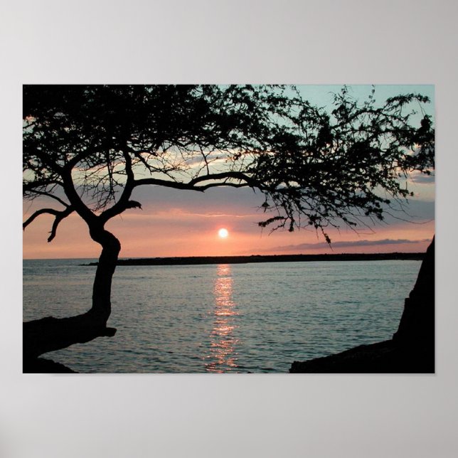 Poster Sunset Carmel, Ca. (Devant)