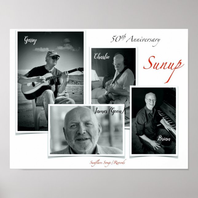 Poster SUNUP 50e anniversaire de l'enregistrement (Devant)