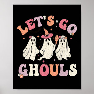 Poster Super Allons Gouls Halloween Ghost Outfit for