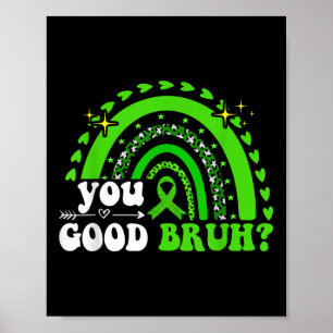 Poster Super Arc-en-ciel Vous Bonne Santé Mentale Brute S