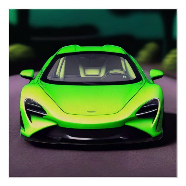 POSTER SUPER CAR (Devant)