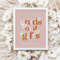 Super Daisy Moderne Boho Anniversaire Cartes et Ca