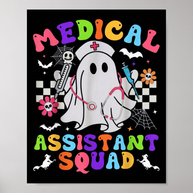Poster Super Éffrayant Médicale Istad Cute Halloween (Devant)