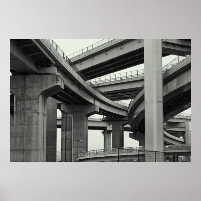 POSTER SUPER EXPRESSWAY NIPPON (Devant)