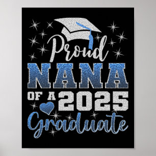 Poster Super Fier Nana De 2025 Diplômé Awesome Famille C