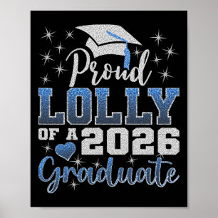 Poster Super Fière Sucette De Senior Diplômé de 2026