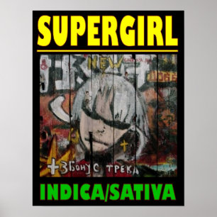 POSTER SUPER FILLE INDICA SATIVA