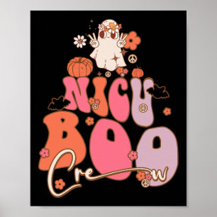 Poster Super Ghost Nicu Boo Crew Halloween Cute Boo Men