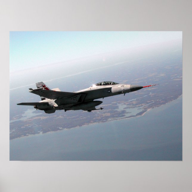 Poster Super Hornet F/A-18 (Devant)