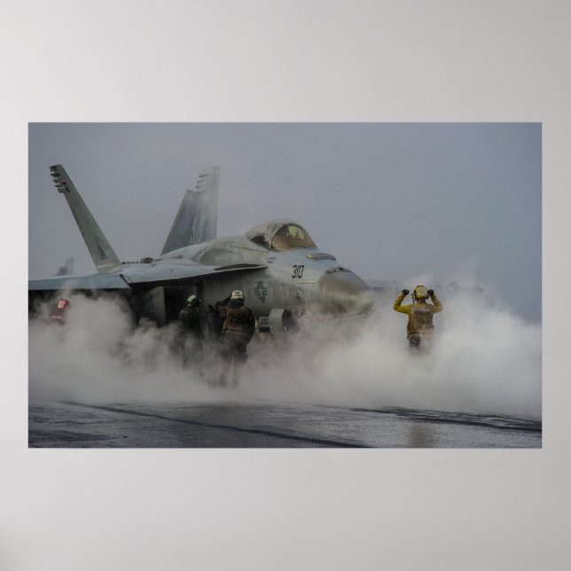 Poster Super Hornet F/A-18E (Devant)