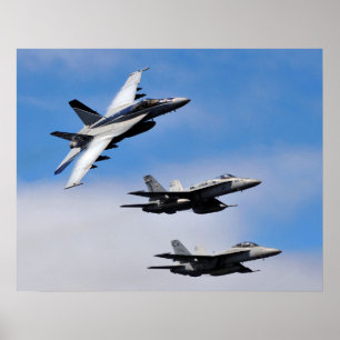 Poster Super Hornet F/A-18E