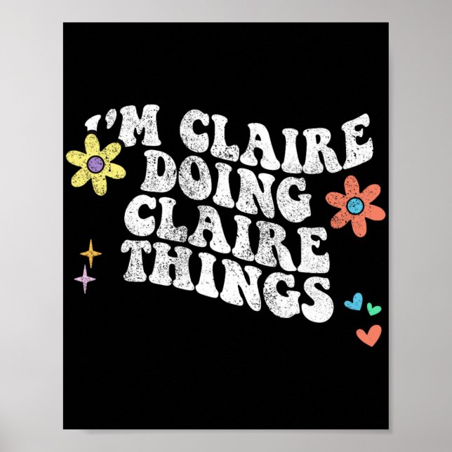 Poster Super Im Claire Faire Claire Les Choses Drôle Mère (Devant)
