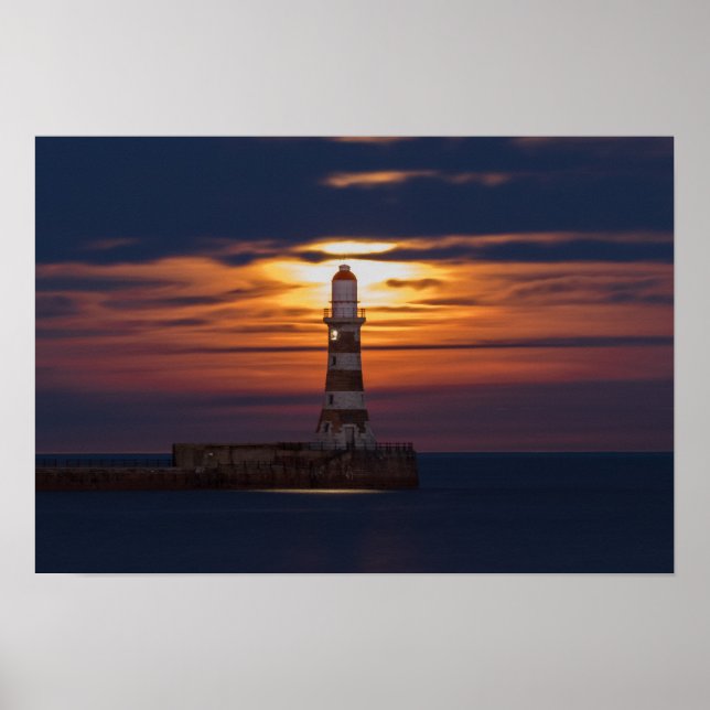 Poster Super Moon Novembre 2016 Poster/Imprimer (Devant)