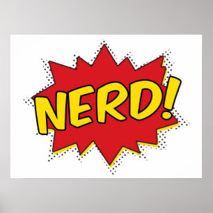 Poster Super Nerd