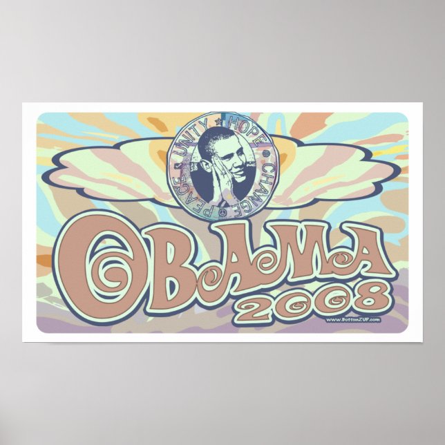 Poster Super Obama 2008 (Devant)