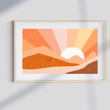 Poster Super psychédélique rétro