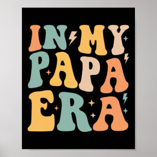 Poster Super rétro dans Mon Papa Era Père &#; s Jour