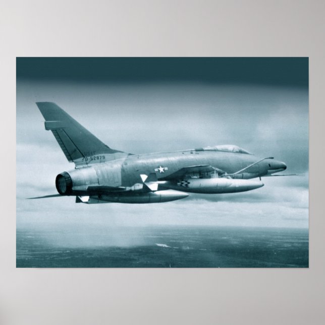Poster Super Sabre F-100 (Devant)