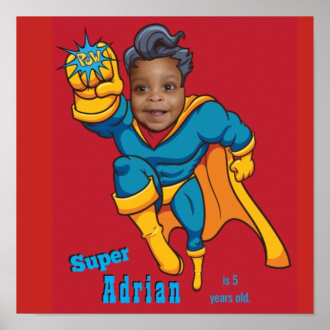 Poster Super Special Kid's Greatest Superhero (Devant)