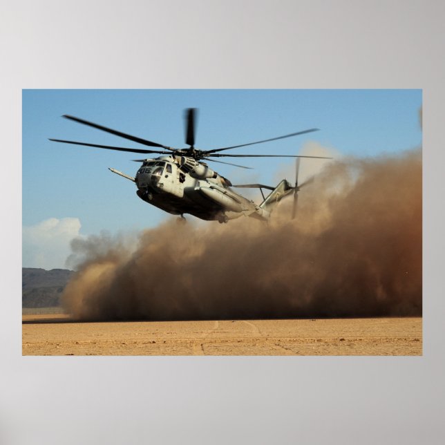 Poster Super Stallion CH-53E (Devant)