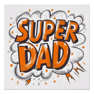 Poster Super Vater