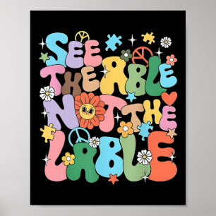 Poster Super Voir La Table Pas La Sensibilisation sur l'a